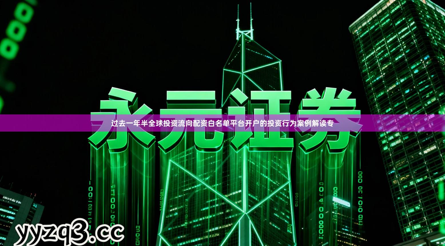 过去一年半全球投资流向配资白名单平台开户的投资行为案例解读专